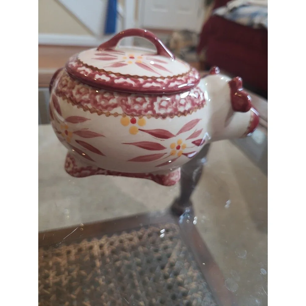 Temptations Dinnerware Old World Cow Mini Covered Casserole 16 Oz